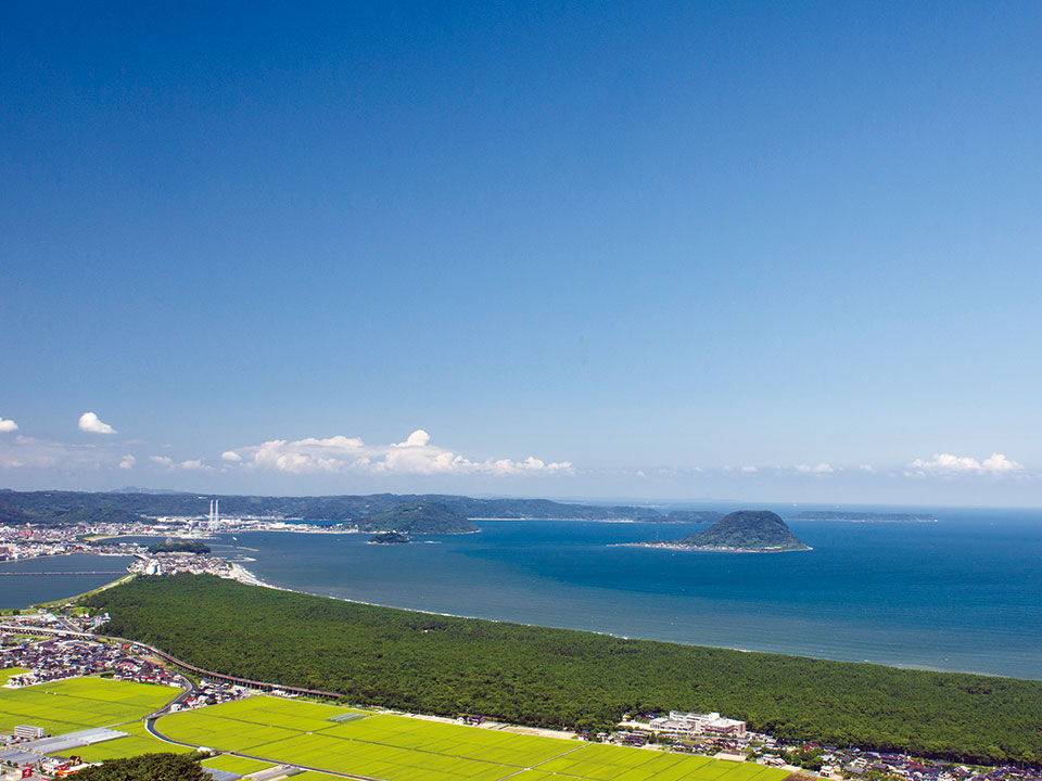 Rainbow at Matsubara